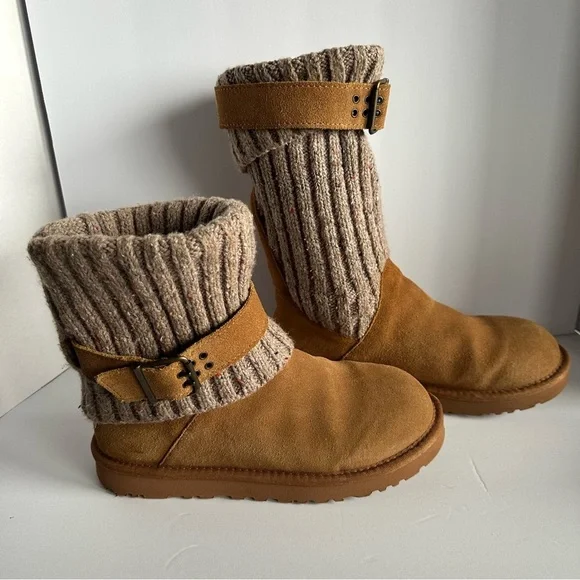 UGG CAMBRIDGE CHESTNUT WOMENS size 7 BOOTS - Picture 3 of 9